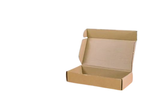 Mono Carton Box - Paper Material, Brown Color | Plain Design Ideal for Diverse Packaging Needs