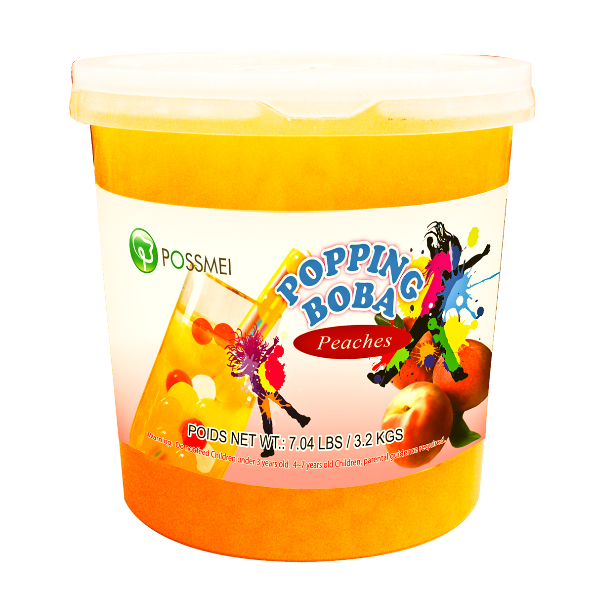 Peach Popping Boba - Pack Size: Plastic Pack