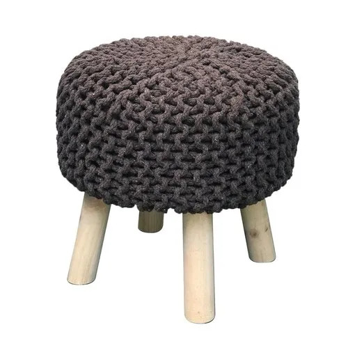 Round Puff Stool - Cover Material: .