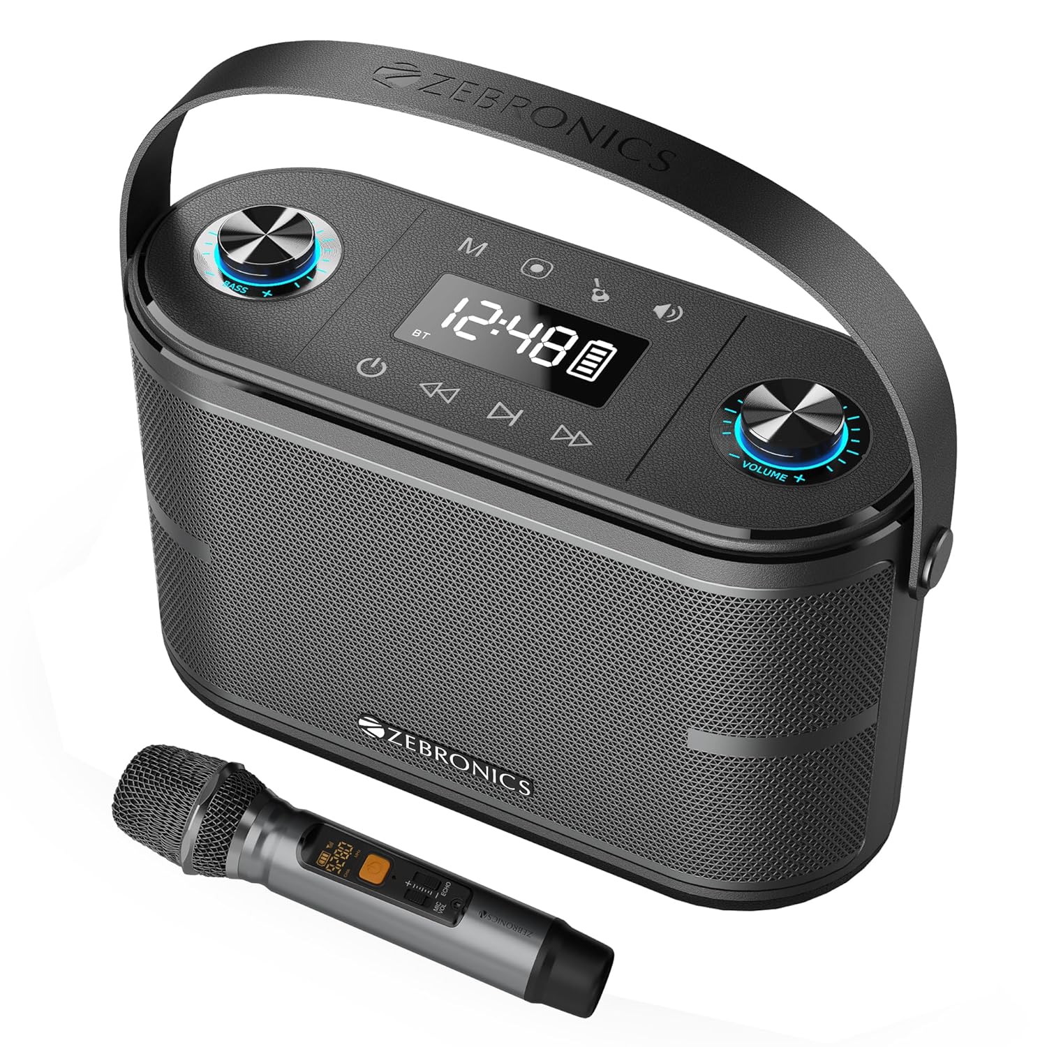 Zebronics Protone One Portable Bluetooth Speaker - Cabinet Material: Plastic