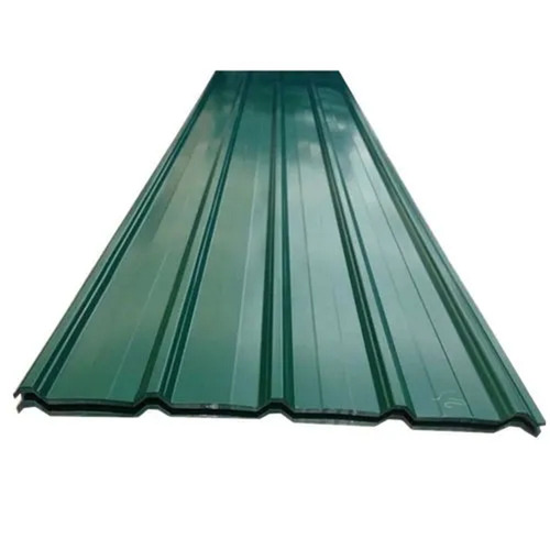 Color Coated Roofing Sheet - Galvanized Sheet, Rectangular Shape, Customized Size | Durable, Plain Pattern, Fine Finished