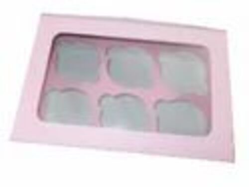 Cupcake Packaging Boxes - Multi Color Printed Paper | Perfect for Festive Occasions & Creative Baking Presentations