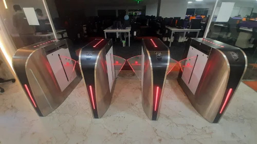 Flap Barrier - Application: Metro Stations