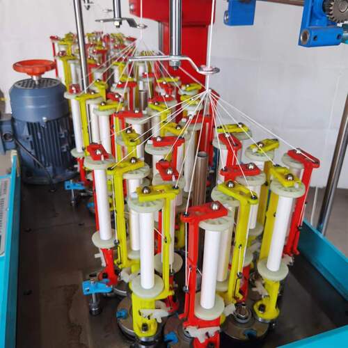 Flat Rope and Cord Braiding Machine