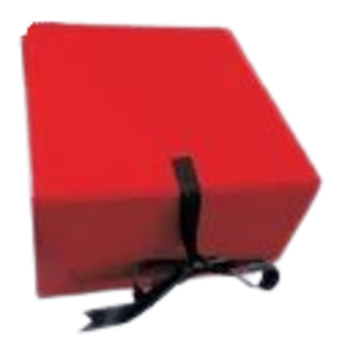 Gift Packaging Folding Box - Paper Material, Plain Red Design | Ideal for Stylish Gift Packaging and Elegant Presentation