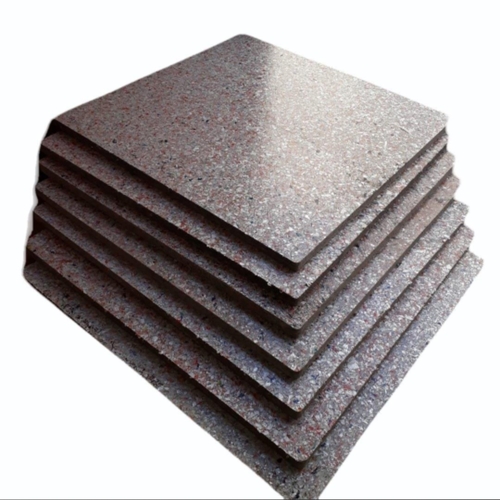 Recycle Plastic Sheet - 9mm Thickness 8x4 Sq ft Brown Color | Rigid Engineered Wood for Shattering Applications