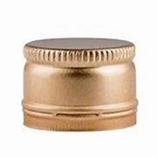 Ropp Caps - Metal, Round Shape, Available in All Colors | Plain Pattern, Fine Finish, Good Quality, 100 Pieces Pack