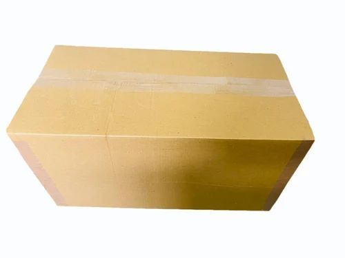 3 Ply Corrugated Packing Box - 31x25x20 Inch, Brown Matte Finish | 10 Kg Capacity, Ideal for Electronics, Food, Gifts & Crafts, Mailing