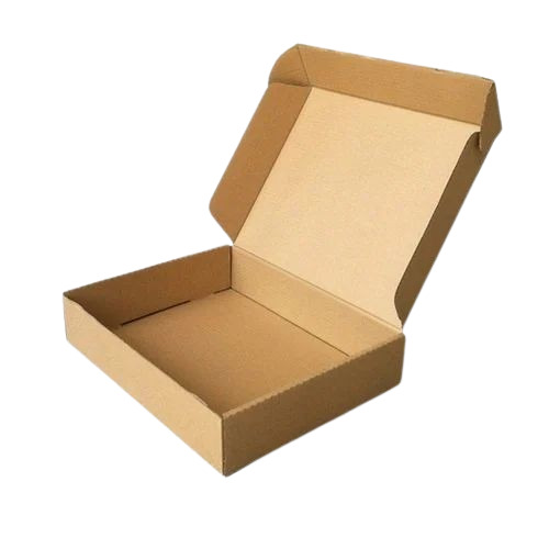 Brown Paper Packaging Box - Paper Material Brown Color | Ideal for Eco-Friendly Packaging Solutions