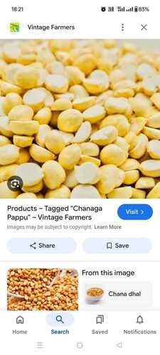 Chana Dal - Admixture (%): -