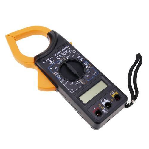 Digital Clamp Meter - Color: Yellow