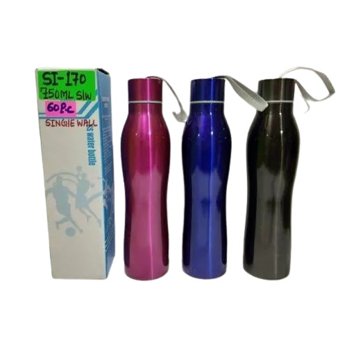 Plain Stainless Steel Water Bottle