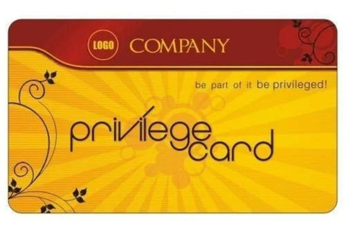 Privilege Plastic Cards - Color: Multi Color