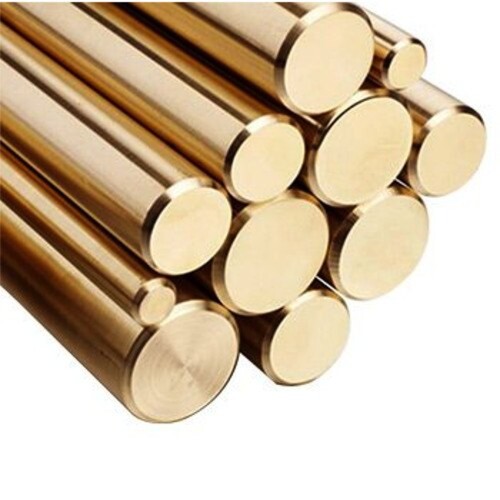 Solid Brass - Round 3-6 m Length Deep Yellow Color | Heavy Duty 100% Pure High Strength Solid Rod for Metal Component Applications