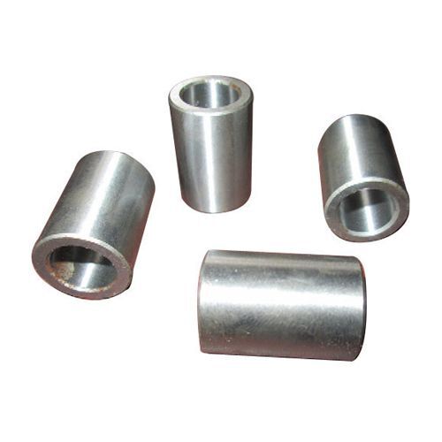 Steel Bush - Stainless Steel, 15-20 mm Inner Diameter, 25-30 mm Outer Diameter, 3-5 Inch Length, Silver Color | Polished Finish, 98% Hardness, Lubricated Design, Customizable Size, Industrial Sleeve Type