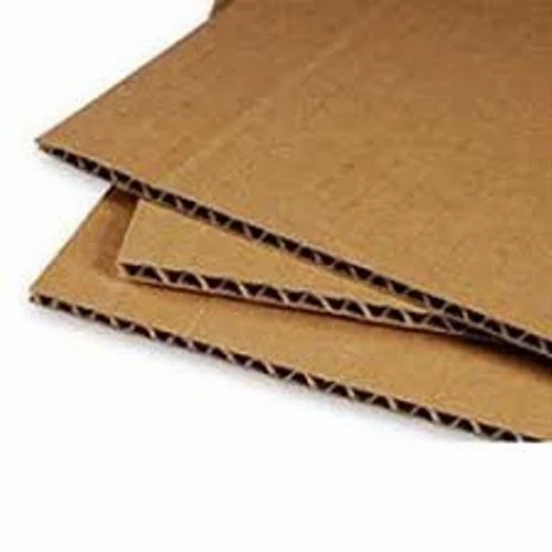 Brown Cardboard Sheet - 2-5 mm Thickness, Plain Pattern | High-Quality Material, Versatile Use