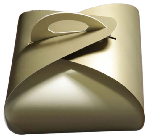 Cake Packaging Box - Paper Material Multi Color Printed Design | Brown Color Option for Attractive Presentation and Versatile Usage
