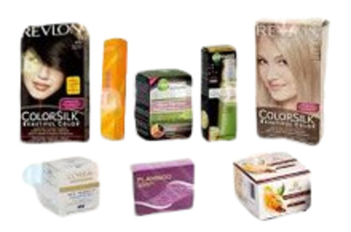 Cosmetic Packaging Box - Paper Material, Multi Color Design | Printed for Eye-Catching Display, Versatile for Various Cosmetic Products