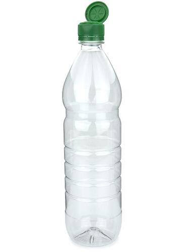 Edible Oil PET Bottle - 250 ml Capacity, Transparent Color, Customized Design | Plastic Material, Round Shape, Screw Cap Sealing