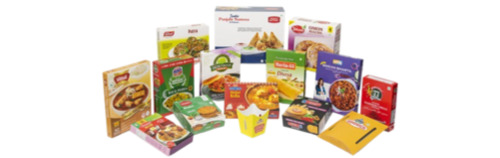 Food Packaging Box - Paper Material, Multi Color Printed Design | Eco-Friendly Food Safe Packaging