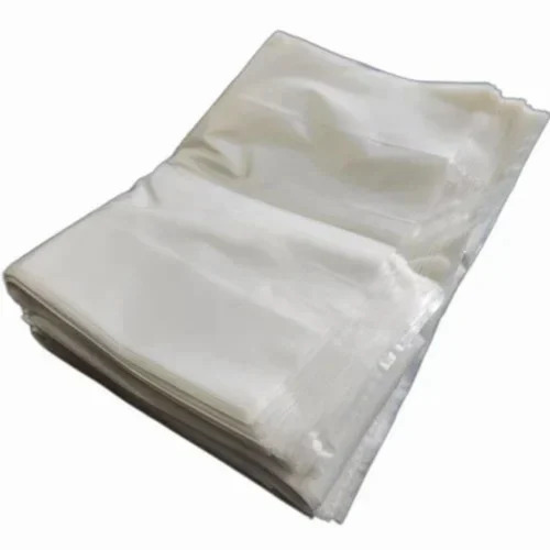 HDPE Striped Ld Liner Bag - Customized Size, Matte White, 100% Recyclable