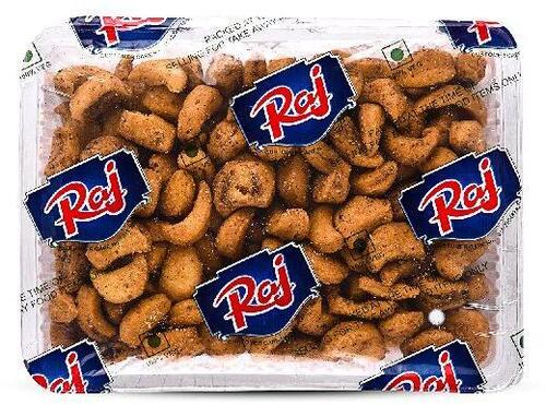 Masala Kaju Namkeen - Regular Size, 1 Kilogram Packet | Good Quality, Salty and Spicy Taste, FSSAI Certified, 6 Months Shelf Life