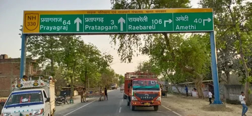 Overhead Gantry Sign Board - Body Material: Outdoor