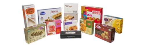 Printed Packaging Box - Paper Material, Multi Color Design | Versatile Usage for Diverse Packaging Applications