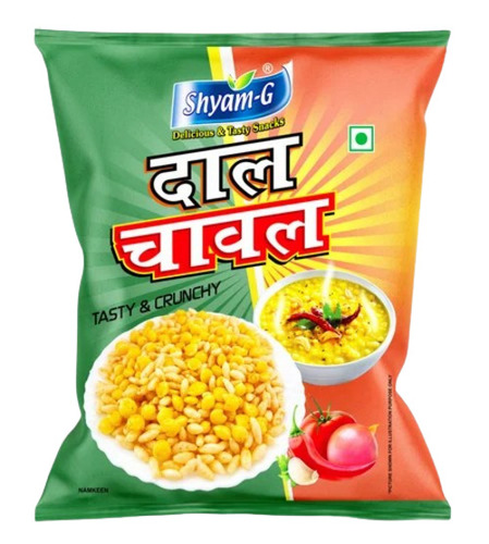 Shyam G Dal Chawal Snacks - 40 Gram Packet | Tasty, Healthy, Spicy Fried Snack with Wheat Flour, Onion Powder, 12 Months Shelf Life