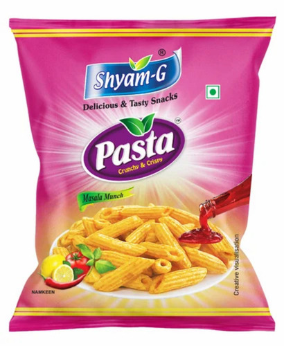 Shyam G Masala Munch Pasta Snacks - 40 Gram Packet | Spicy, Tasty, Healthy Preparation with Premium Spices and Condiments