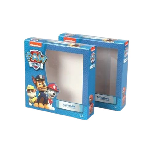 Toys Packaging Box - Fully Recycled Paper, Rectangular, Multi Color, 11-25 Kg Weight Capacity, Biodegradable, Termite Resistant, Laminated Finish