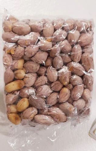 Roasted Salted Peanuts - 200 Gram Packet Tasty & Spicy FSSAI Certified Healthy Snack with 6 Months Shelf Life