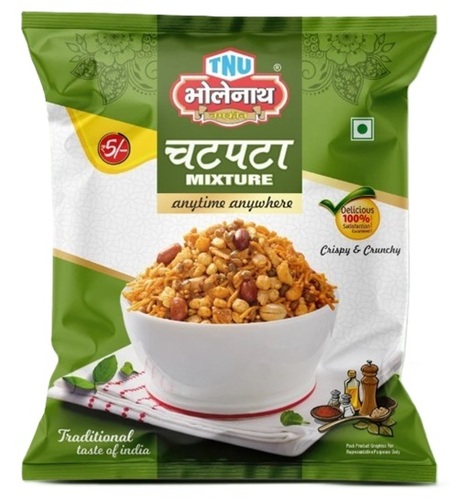 Chatpata Mixture Namkeen - FSSAI Certified, Salty Snack with Crispy Texture | Easy to Digest, Tasty, Regular Size Namkeen