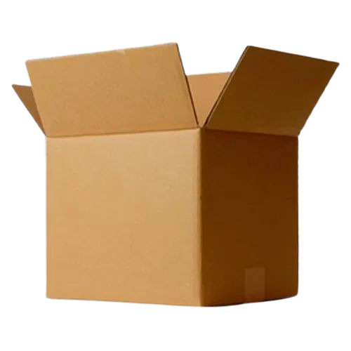 Corrugated Fruit Packaging Boxes - 7-Ply, 8kg Capacity | Rectangular Shape, Brown Color, Durable Corrugated Paper Material