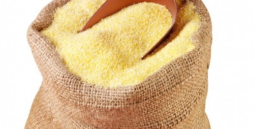 Maize Flour - 50 Kilograms PP Bag | FSSAI Certified, Healthy, Yellow and White Color, Suitable for Food Usage