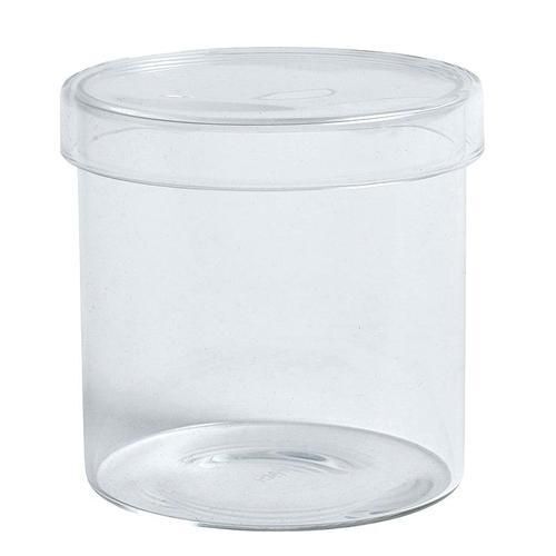 Plastic Food Packaging Container - Food Grade Plastic Circular Shape Transparent Color Customize Size | Plain Packaging in Box