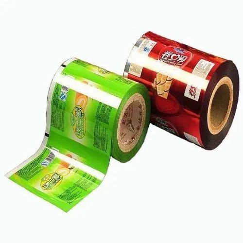 Printed Laminated Roll - BOPP Material, Rigid Hardness, Multicolor Design | Durable, Recyclable, Fine Finished Surface