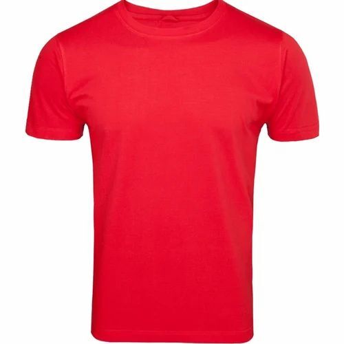 Red Plain T-Shirt