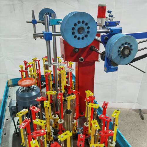 Rope Cord Making Needle Machinebraiding Machine for Round Flat Ropehigh Speed 24 Spindles Rope Braiding Machine