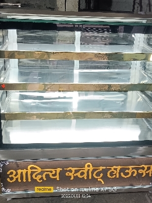 Sweet Display Counters - Color: Stainless Steel Color