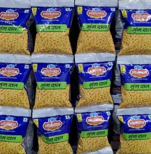 Tatsy Moong Dal Namkeen - Moong Dal Snack, Regular Size, Salty Taste, FSSAI Certified | Easy To Digest, Crispy Texture, Food Grade Quality