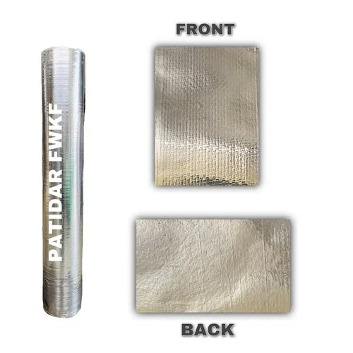 Vapor Barriers - Heat Transfer Coefficient: Yes