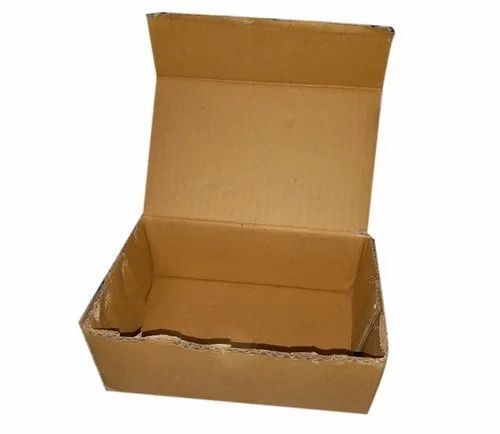 Brown Corrugated Paper Packaging Box