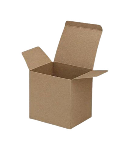 Brown Duplex Boxes - Paper Material, Standard Size, Brown Color - Plain Design for Versatile Packaging Solutions