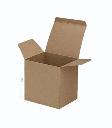 Kraft Paper Packaging Box - Paper Material, Brown Color | Plain Design for Eco-Friendly Packaging Needs