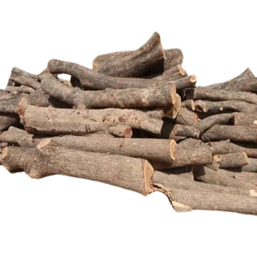 Neem Wood Log - 12 Inch Round Brown | Customize Size Solid Neem Wood Material