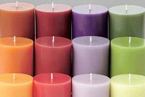 Pillar Wax Candle - Paraffin Wax, 60MM Diameter, Multicolor | Relighting Feature, Ideal for Home Decoration