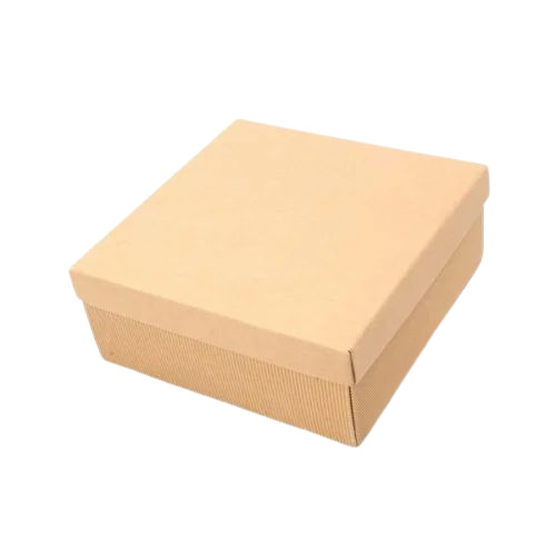 Plain Corrugated Box - Paper Material, Brown Color , Ideal for Apparel, Electronics, Food, Gift & Crafts Packaging