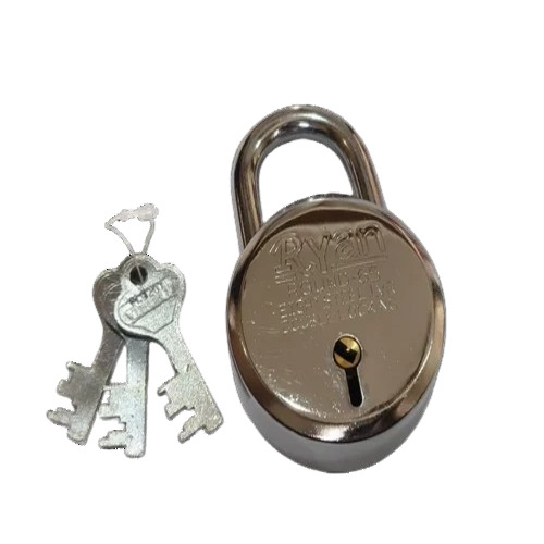 Round Door Padlock