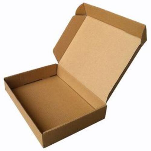 Cardboard Clothing Box - Brown Cardboard Material, Plain Design | Ideal for Packaging and Storage Solutions